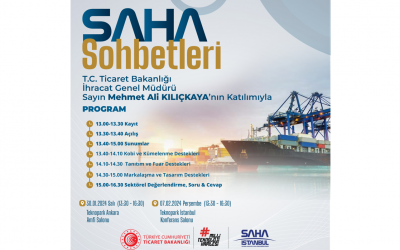 SAHA Sohbetler | Ticaret Bakanlığı’nın İhracat Süreçleri ve Devlet Destekleri 