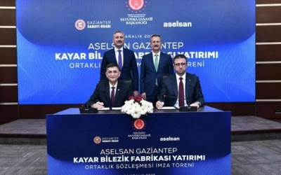 ASELSAN’ın Gaziantep fabrikası için imzalar atıldı