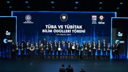 TÜBA ve TÜBİTAK Bilim Ödülleri sahiplerini buldu