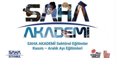 SAHA AKADEMİ Sektörel Eğitimler Kasım - Aralık Ayı Eğitimleri
