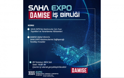 SAHA EXPO Fuar Teşvikleri & DAMISE İşbirliği