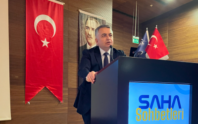 "SAHA Sohbetleri" etkinliğimizde T.C. Ticaret Bakanlığı İhracat Genel Müdürü Sayın Mehmet Ali KILIÇKAYA'yı konuk ettik.