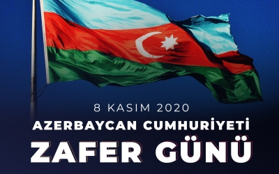 Azerbaycan'ın Karabağ Zaferi'nin yıl dönümü kutlu olsun
