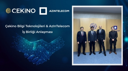 SAHA İstanbul firmamız Çekino Bilgi Teknolojileri A.Ş., AzInTelecom LLC ile İş Birliği Anlaşması İmzaladı