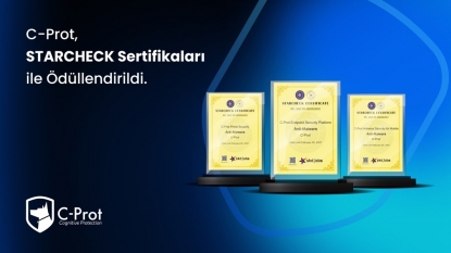 C-Prot, Yeni Nesil Güvenlik Teknolojileri ile SKD Labs StarCheck Sertifikalarını 6. Defa Aldı