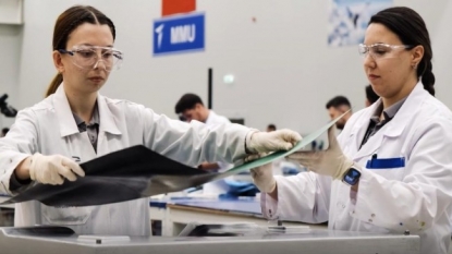 Türk kadınından Milli Muharip Uçak KAAN’a imza