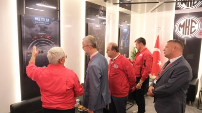 Ukrayna Büyükelçisi MKE Standını Ziyaret Etti